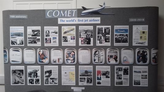 Comet, The world’s first jet airliner exhibition