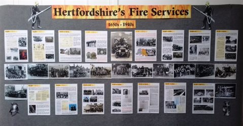 Hertfordshire’s Fire Service exhibition